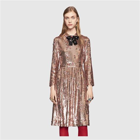 gucci sequin top|gucci embroidered dress.